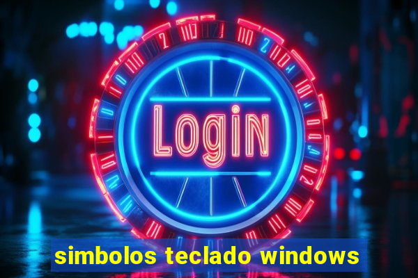 simbolos teclado windows